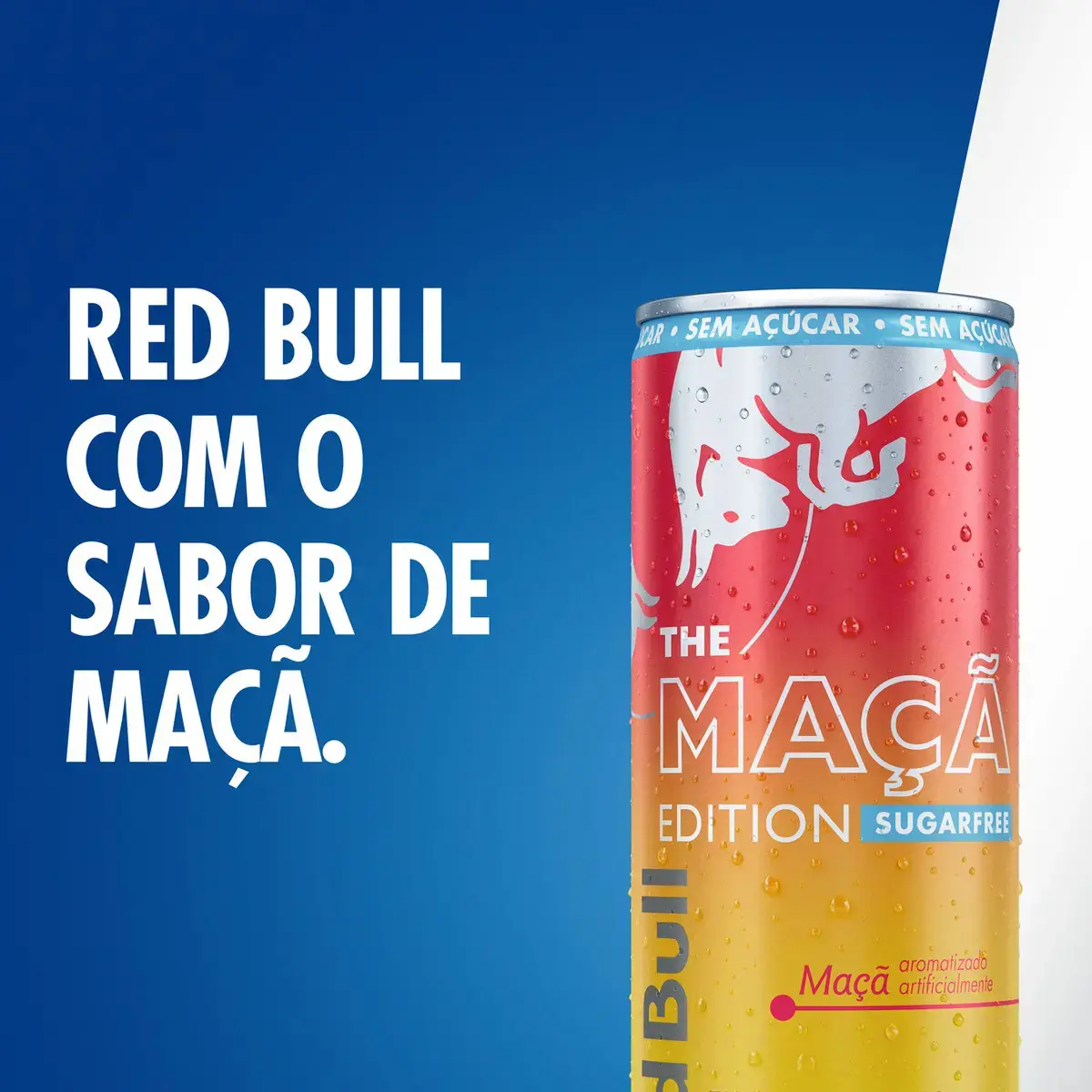 Red Bull Energético, Maçã, Sem Açúcar, 250ml, 4 latas thumbnail 3