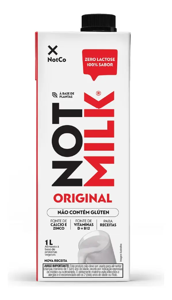 Bebida Vegetal NotMilk Original 1L