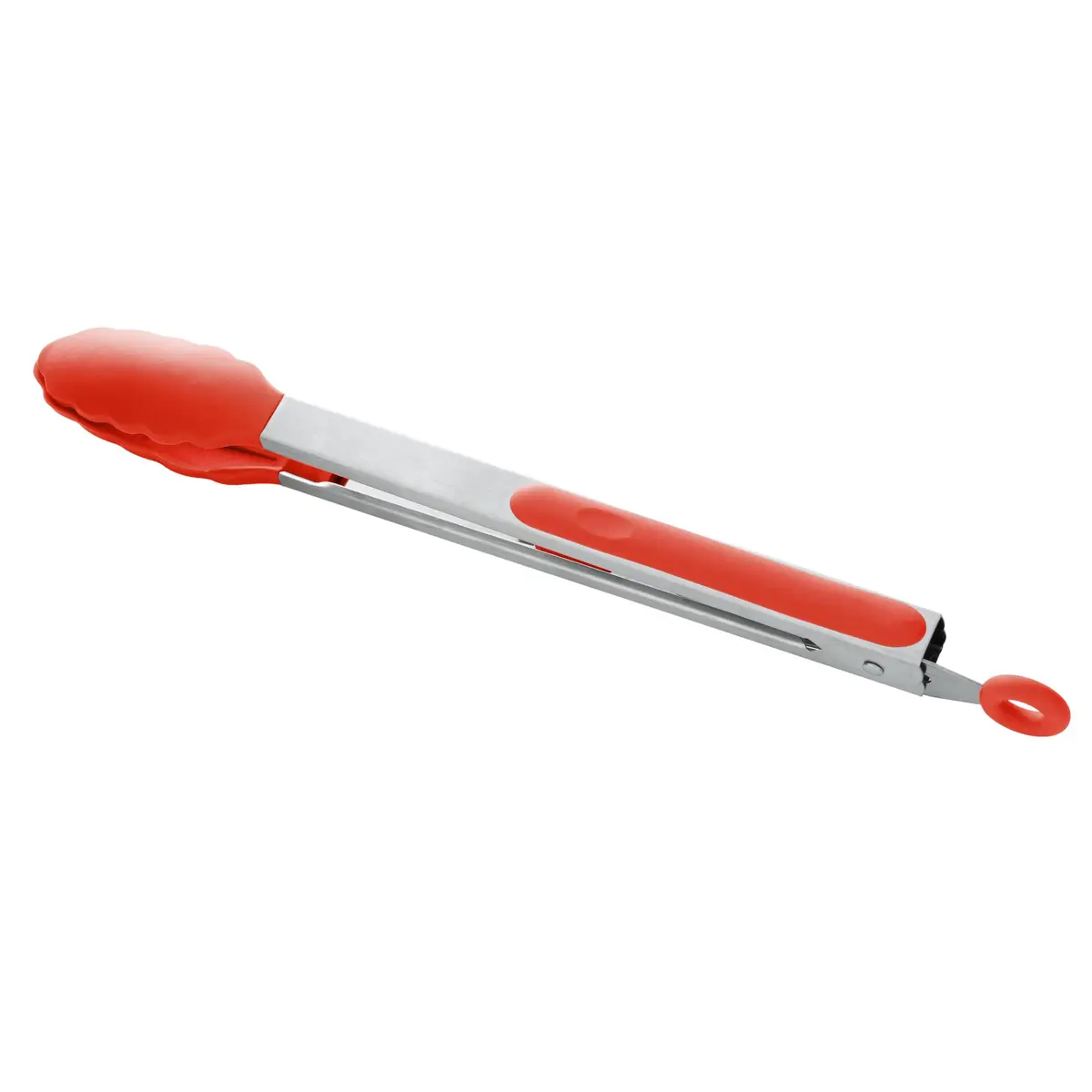 Pegador com ponta de Silicone 35cm Vermelho Aço Inox - Rojemac Profissional - 1