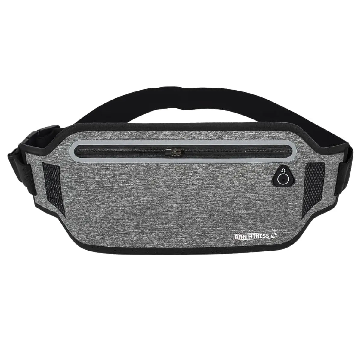 Pochete de Corrida Slim BRN FITNESS – Impermeável, Esportiva, Ciclismo, Trilha, Viagem, Doleira, Porta Documentos, Leve e Discreta, Alça Ajustável 40cm