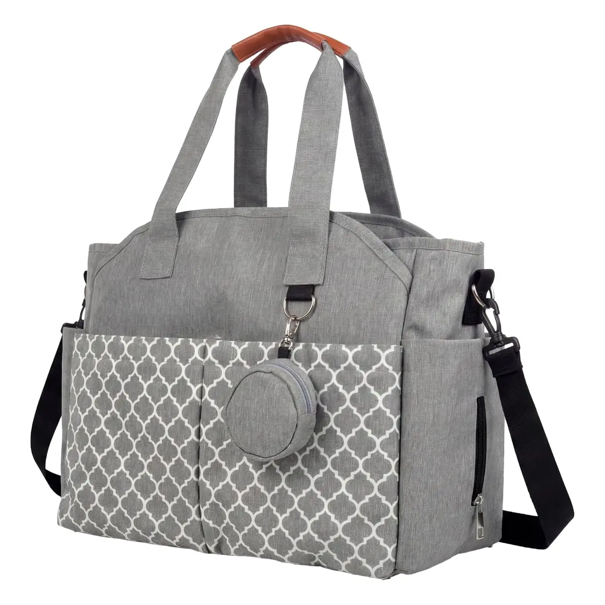 Bolsa Maternidade Grande Com Trocador Moby Maxi Baby