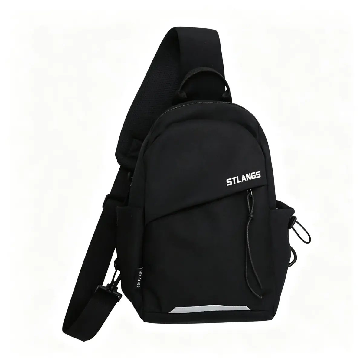 Mochila transversal unissex, bolsa de peito para homens e mulheres, bolsa leve para usar a tiracolo, ideal para ciclismo, caminhadas, viagens, para transportar tablets e para atividades desportivas.