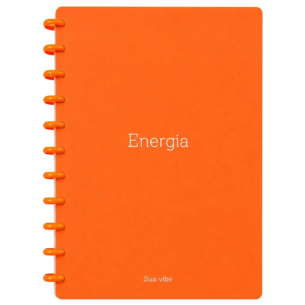 Caderno Grande B5 Pautada 200mm x 260mm | Pautada 200mm x 260mm Espiral Divisórias Sistema Disco Papelaria Fofa Criativo Material Escolar Cores Capa Frase Motivacional