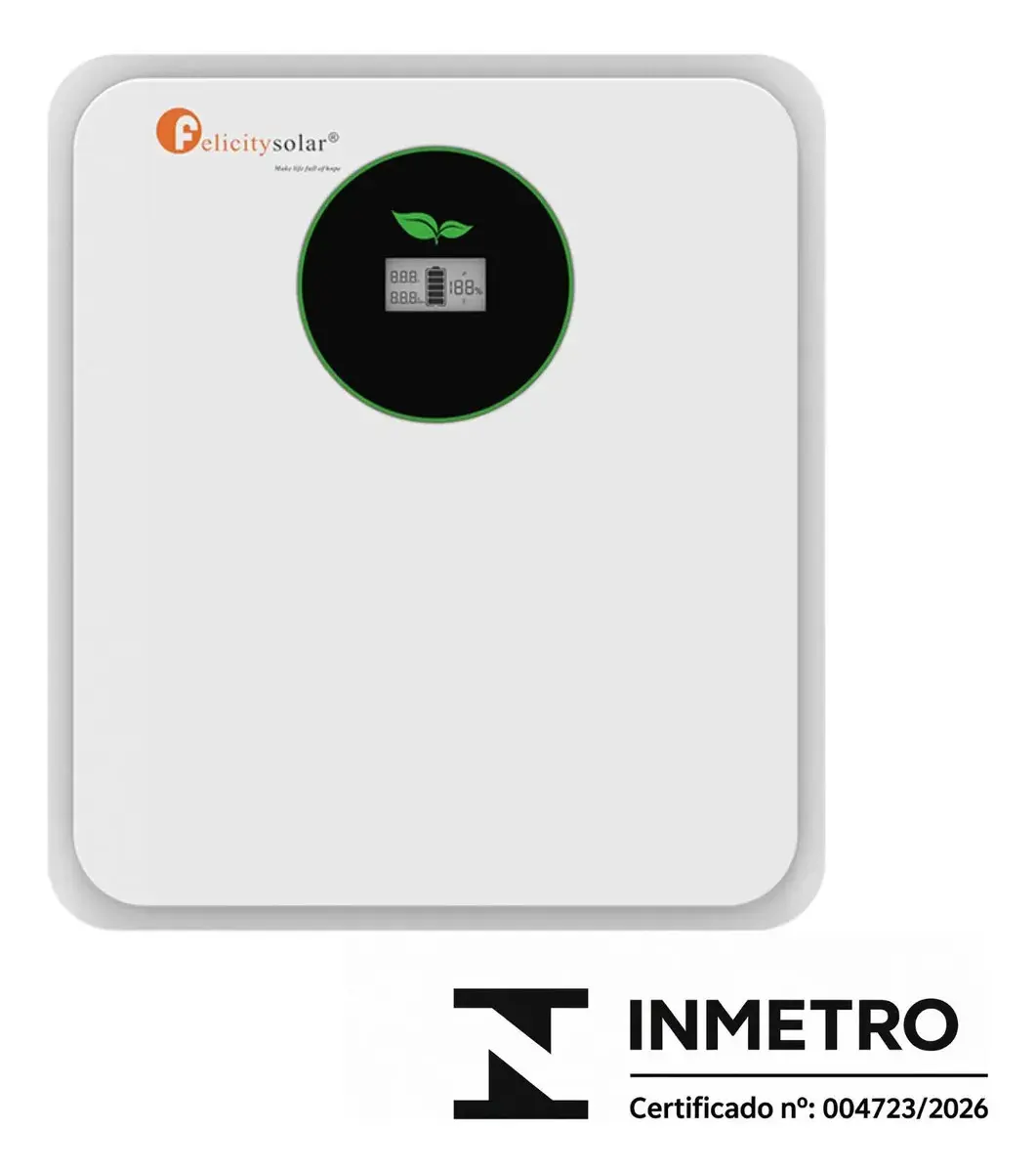 Bateria solar de lítio 24V 100ah Bms 6000 Ciclos Felicity Solar FLA24100-EU