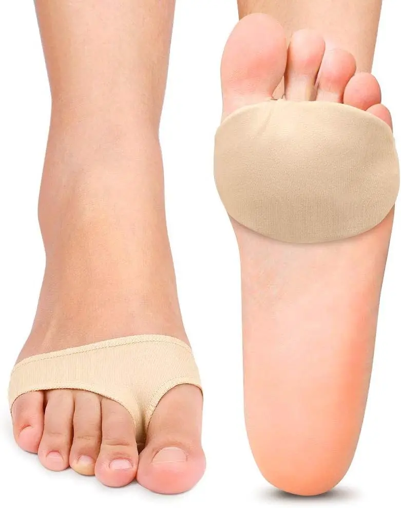 Almofada de Metatarso Palmilha Ortopédica Flexível Esporão Macia Conforto dos Pés Neuroma de Morton Cores Sortidas - 1