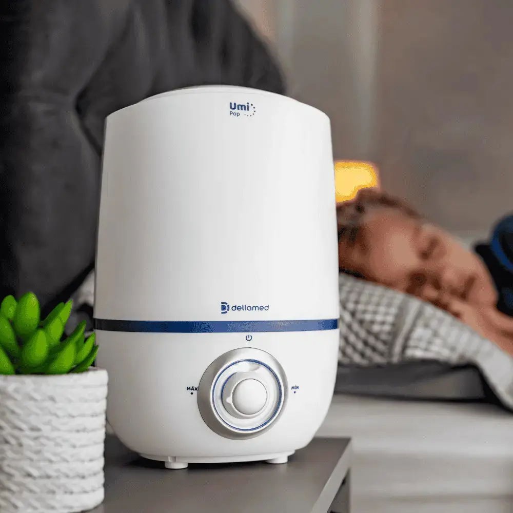 Umidificador De Ar Ultrassônico Umi Pop Health 2,3l Dellamed Cor Branco Bivolt thumbnail 6
