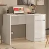 Escrivaninha Demóbile Office Morada com 1 Porta e 1 Gaveta - Branca - 1