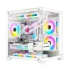 Gabinete Gamer Hyrax HGB705 Mini Tower Branco - 1