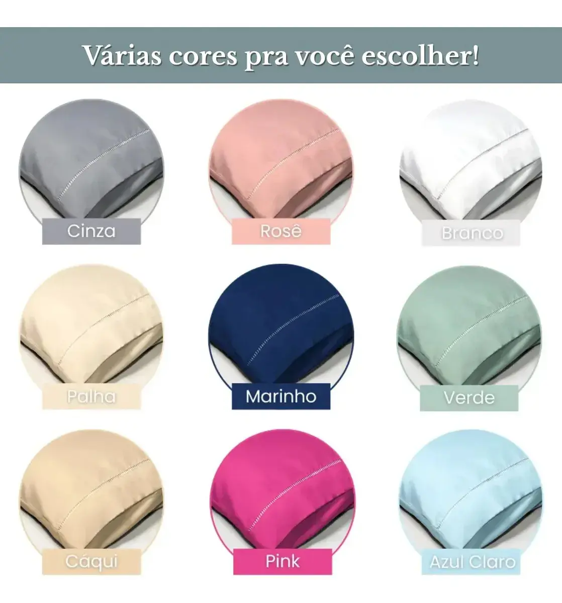 Jogo De Lençol Cama King 03 Peças 400 Fios Ponto Palito Cor Cáqui Desenho Do Tecido Lisa thumbnail 7