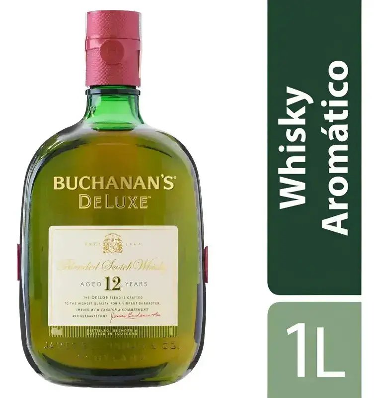 Whisky Aged 12 Years Garrafa 1l Deluxe Buchanan's - 1