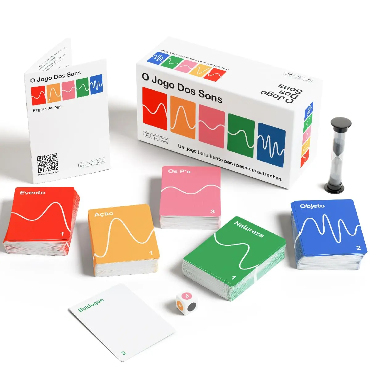 Galápagos O Jogo dos Sons Jogo de Cartas Para Galera | Idade +14, Partidas de até 30 min