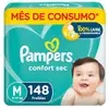 [REC] Fralda Pampers Confort Sec M - 148 fraldas - 1