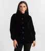 Casaco Feminino Veludo Cotelê Endless Preto - 1