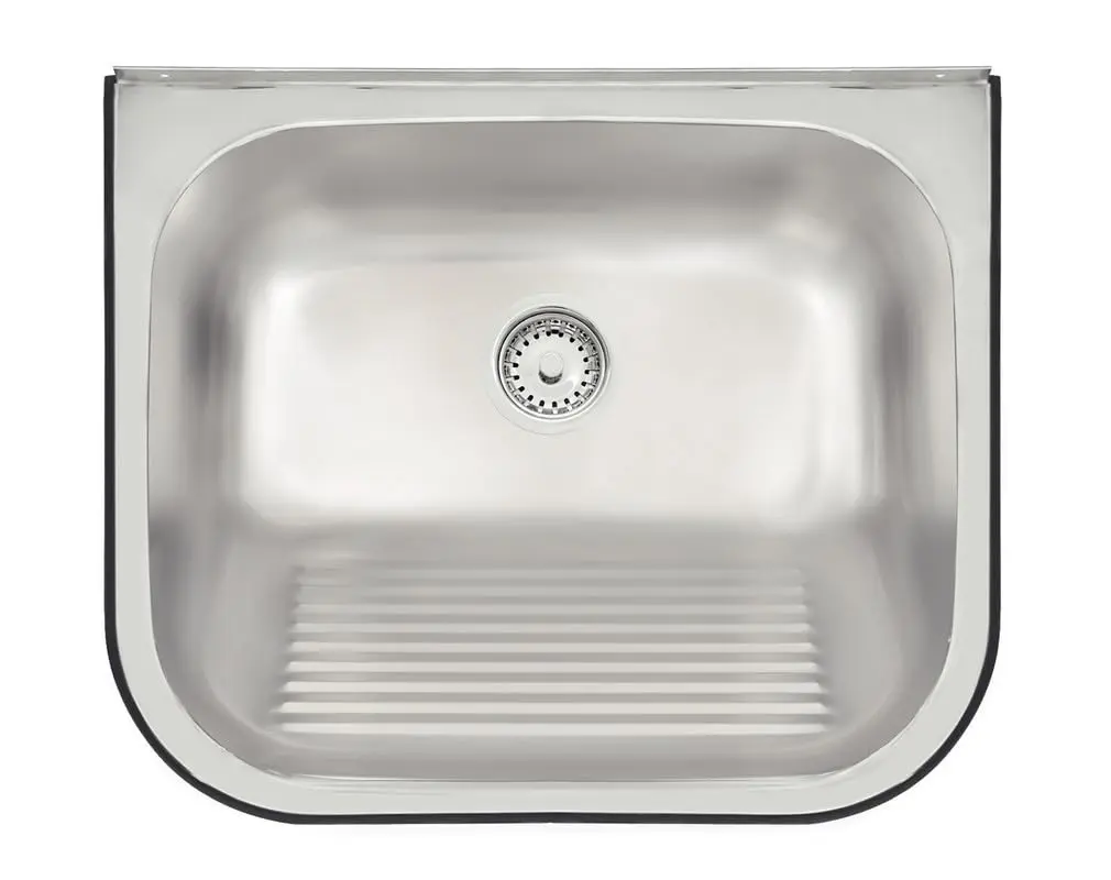Tanque de Parede em Aço Inox Acetinado 50X40cm, Tramontina, 94401107