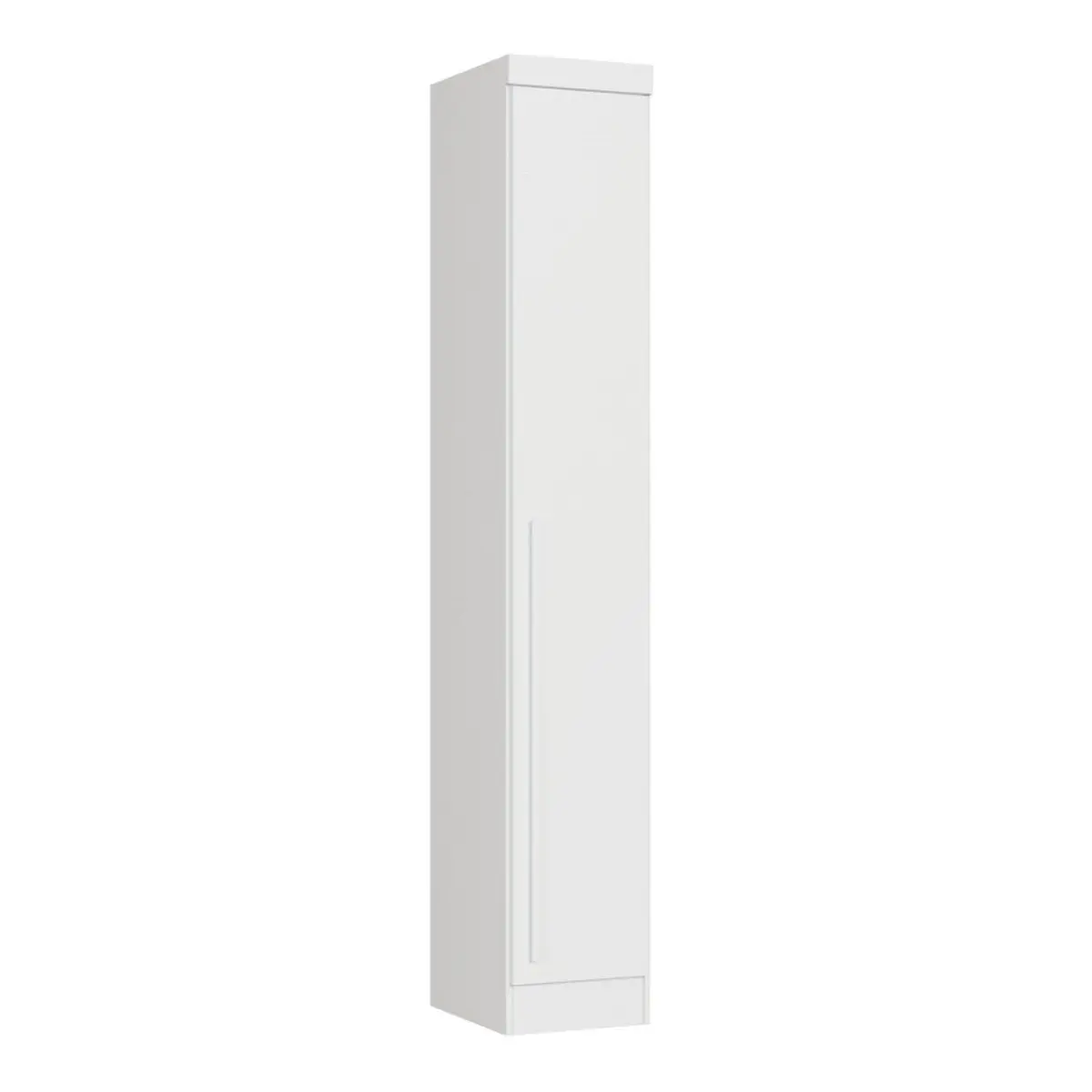 Guarda-roupa Modulado 1 Porta Infinity Branco Line - 1