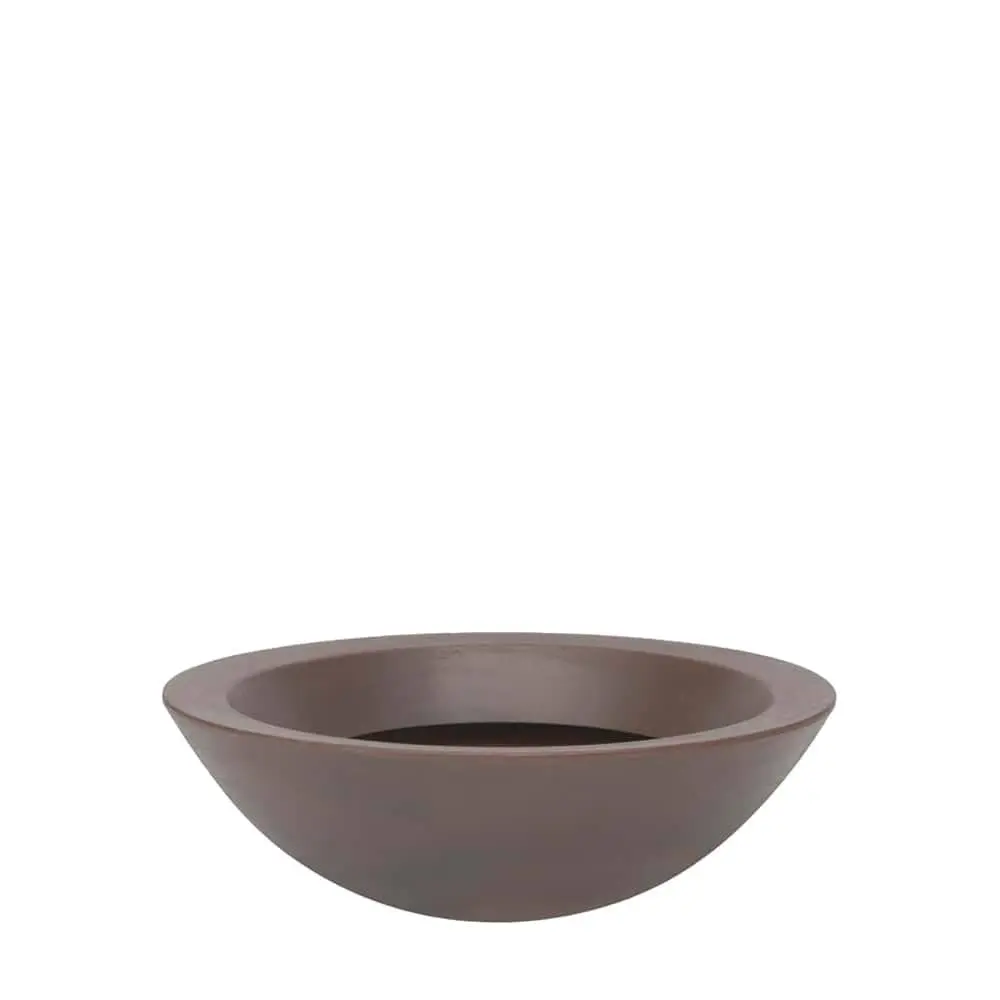 Vasart Malta Vaso de Flores Bowl, Rusty, 36x12cm