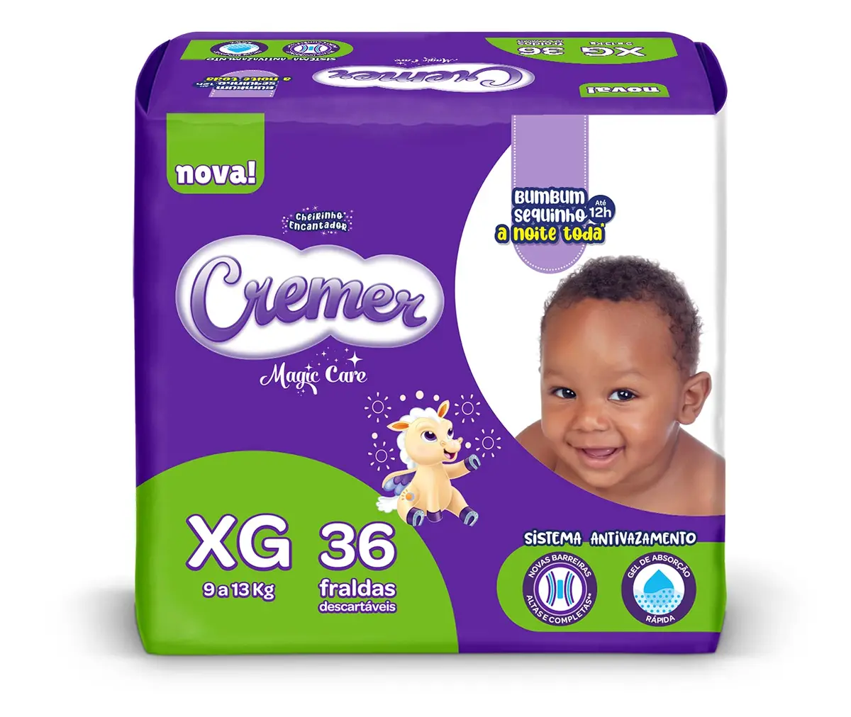 Fralda Cremer Mega XG 36 Unidades