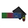 Combo Gamer TGT Fal RGB c/ Teclado ABNT2, Mouse 1600 DPI e Mousepad - 1