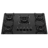 Cooktop 5 Bocas Itatiaia Essencial Vidro Temperado Gás 5Q Preto Bivolt - 1