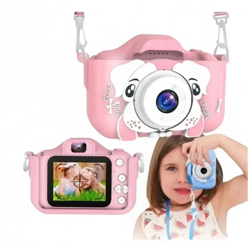 Câmera Digital Infantil para Crianças, Fotografia e Vídeo, Brinquedo Educativo, Presente Criativo para Meninos e Meninas - 1