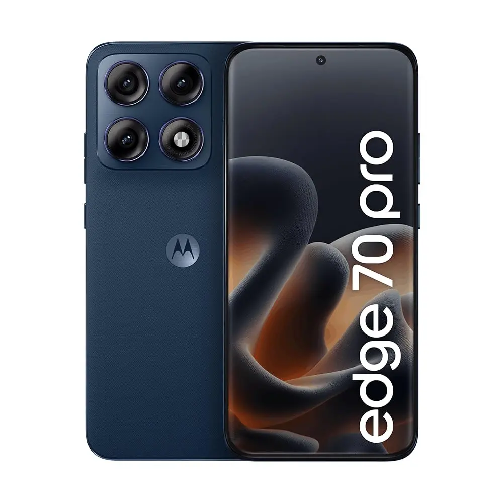 Smartphone Motorola Edge 70 PRO 5G 256GB 12GB RAM, 4 Cameras 50MP, Extreme AMOLED, Azul Escuro