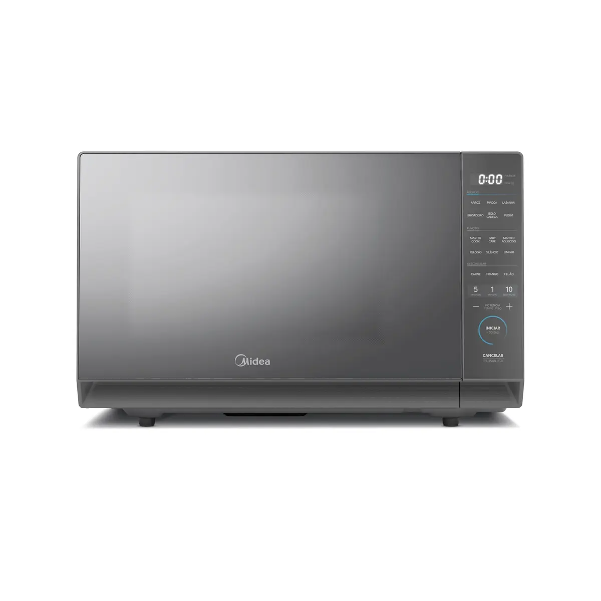 Micro-ondas 35L Prata Porta Espelhada MasterCook Midea 110V - 1