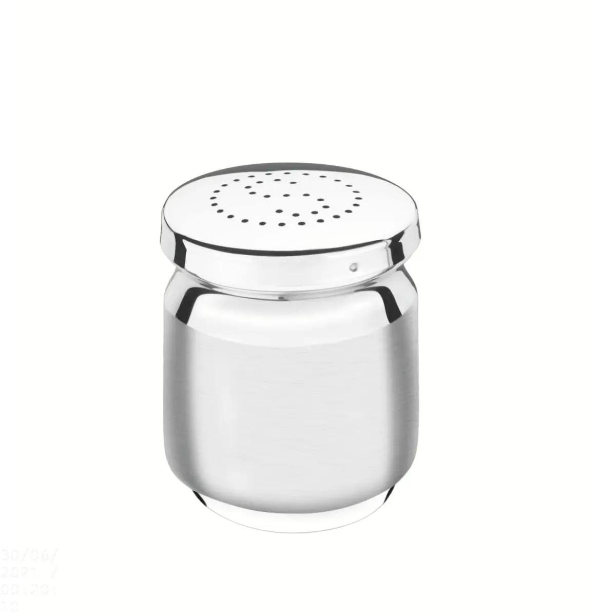 Tramontina 61130050 Saleiro em Aço Inox com Tampa, Prata - 1