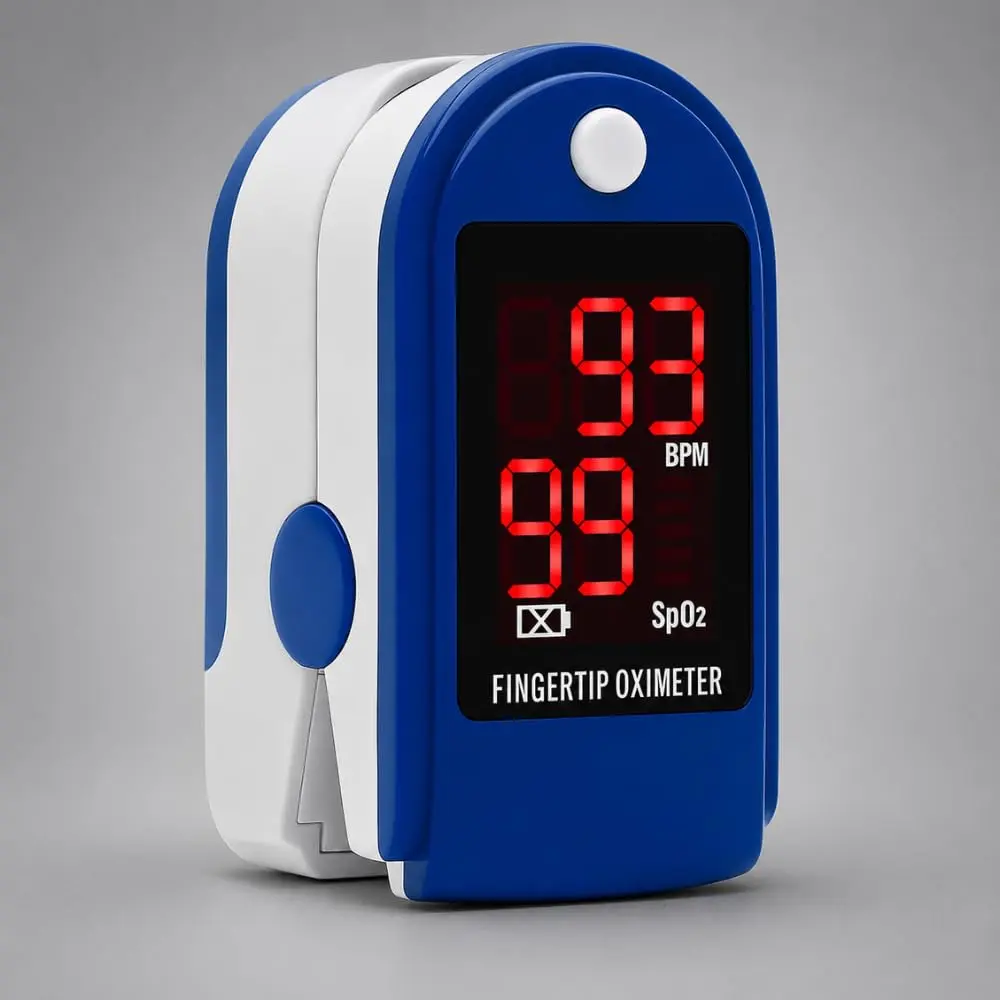 Oxímetro de Dedo Digital | Medidor de SpO2, Medidor de Batimentos Cardíacos - 1