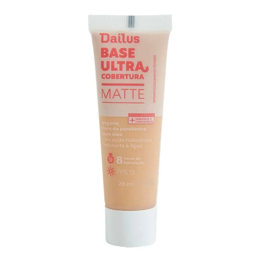 Dailus Base Liquida -Ultra Cobertura-D3-Claro