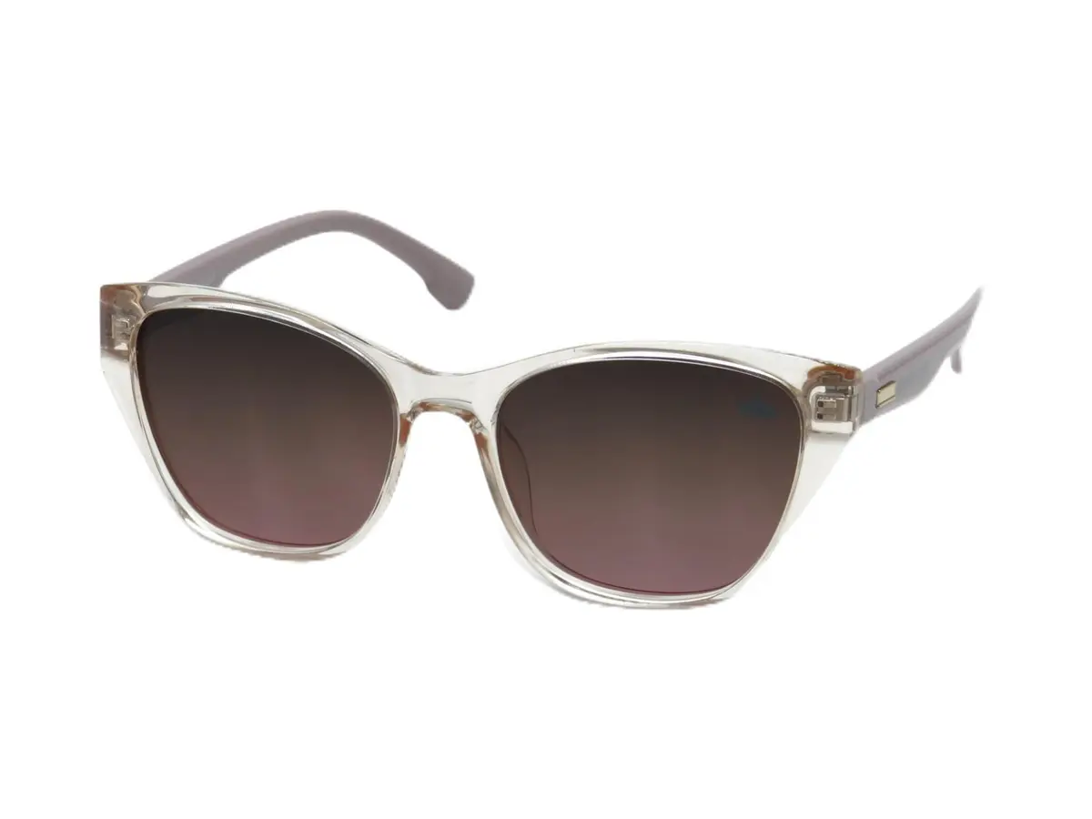 Óculos de Sol Clássico Gateado Polarizado Feminino King One, Lente UV400 Kit contém Case Couro ECO - 1