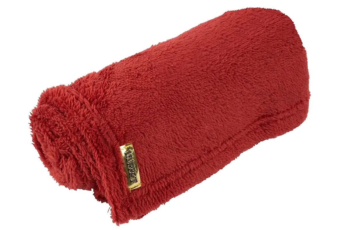Luppet Manta Cobertor De Pelo 80X60 Para Cachorro Ou Gatos Terra Cota Marrom