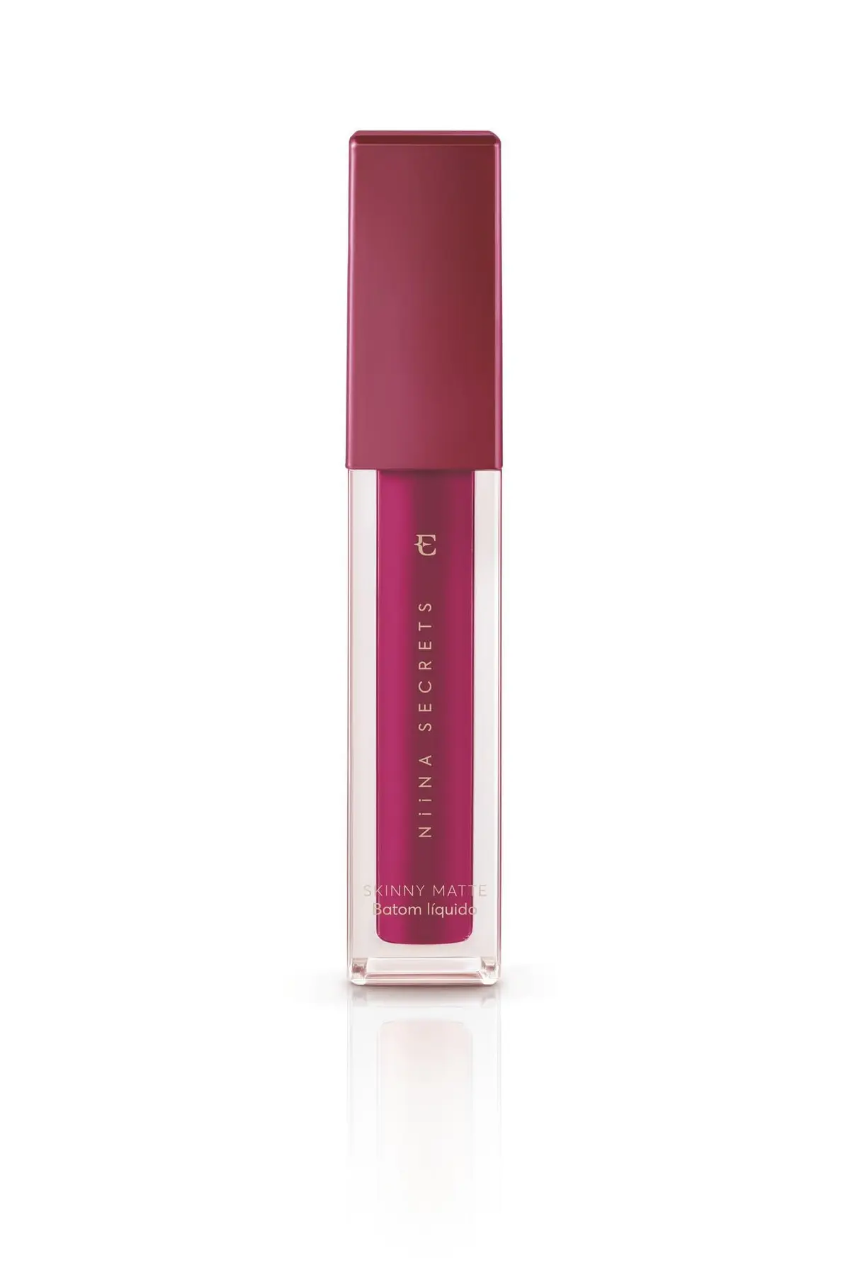 NIINA SECRETS BATOM LÍQUIDO SKINNY MATTE PINK PEÔNIA 5ml - 1