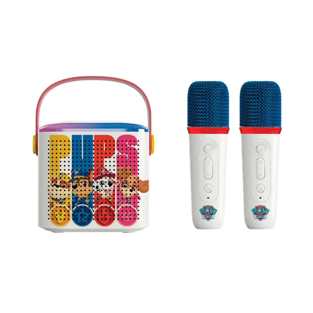 Candide, Caixa de Som, Patrulha Canina, Bluetooth, Acompanha Microfones - com Fu - 1