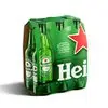 Cerveja Heineken Long Neck, Pack 6 unidades, 330Ml - 1