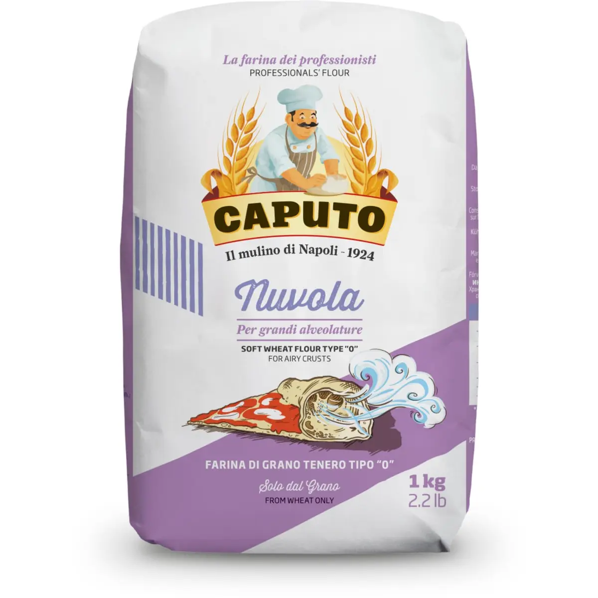 Farinha Nuvola (W270-290 12,5% de Proteína) 1kg Caputo