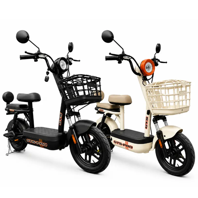 Scooter Elétrica GTS Pro 500W 32km/h Com Cesta