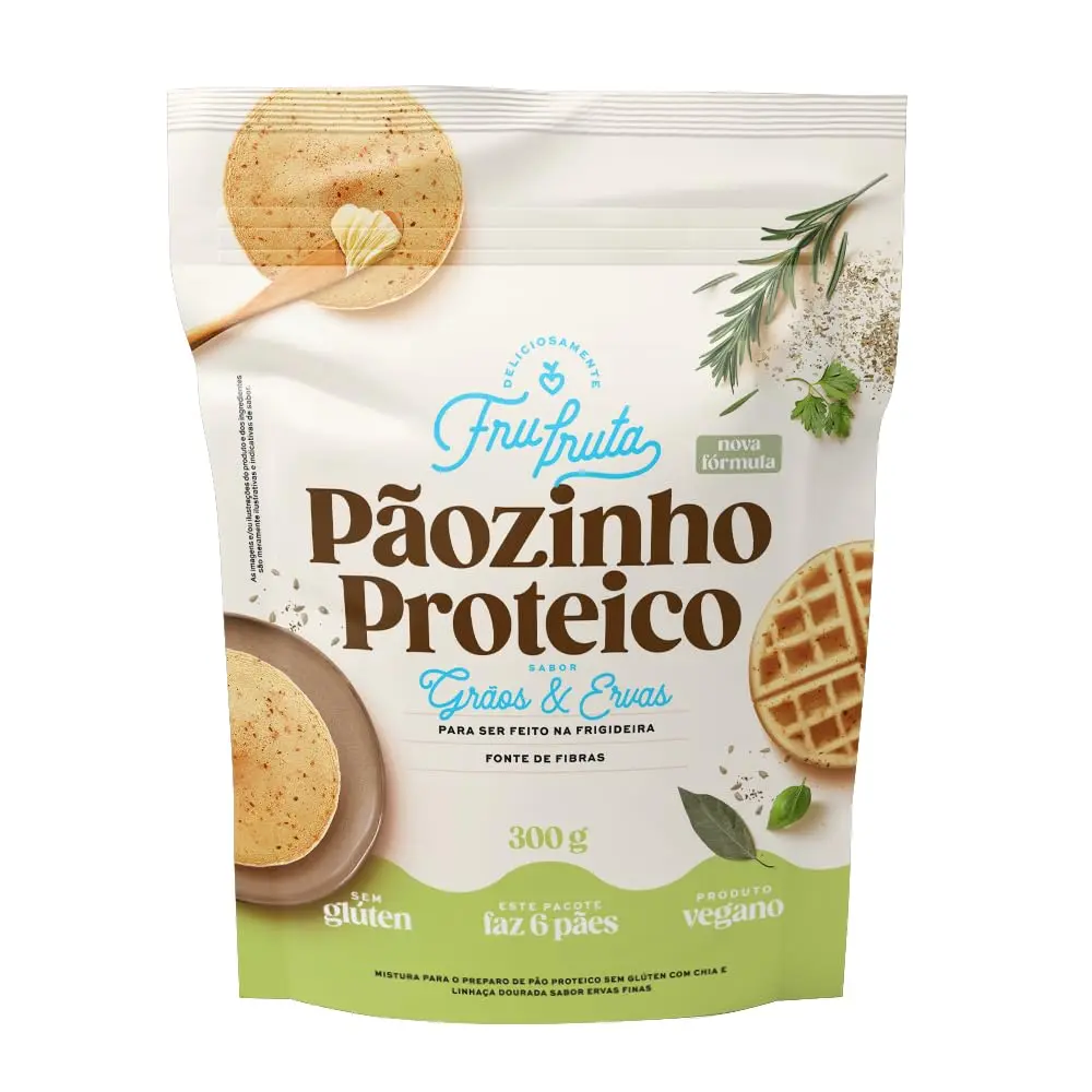 Mix para Pão de Ervas Vitao Frufruta, Sem Glúten, 300g