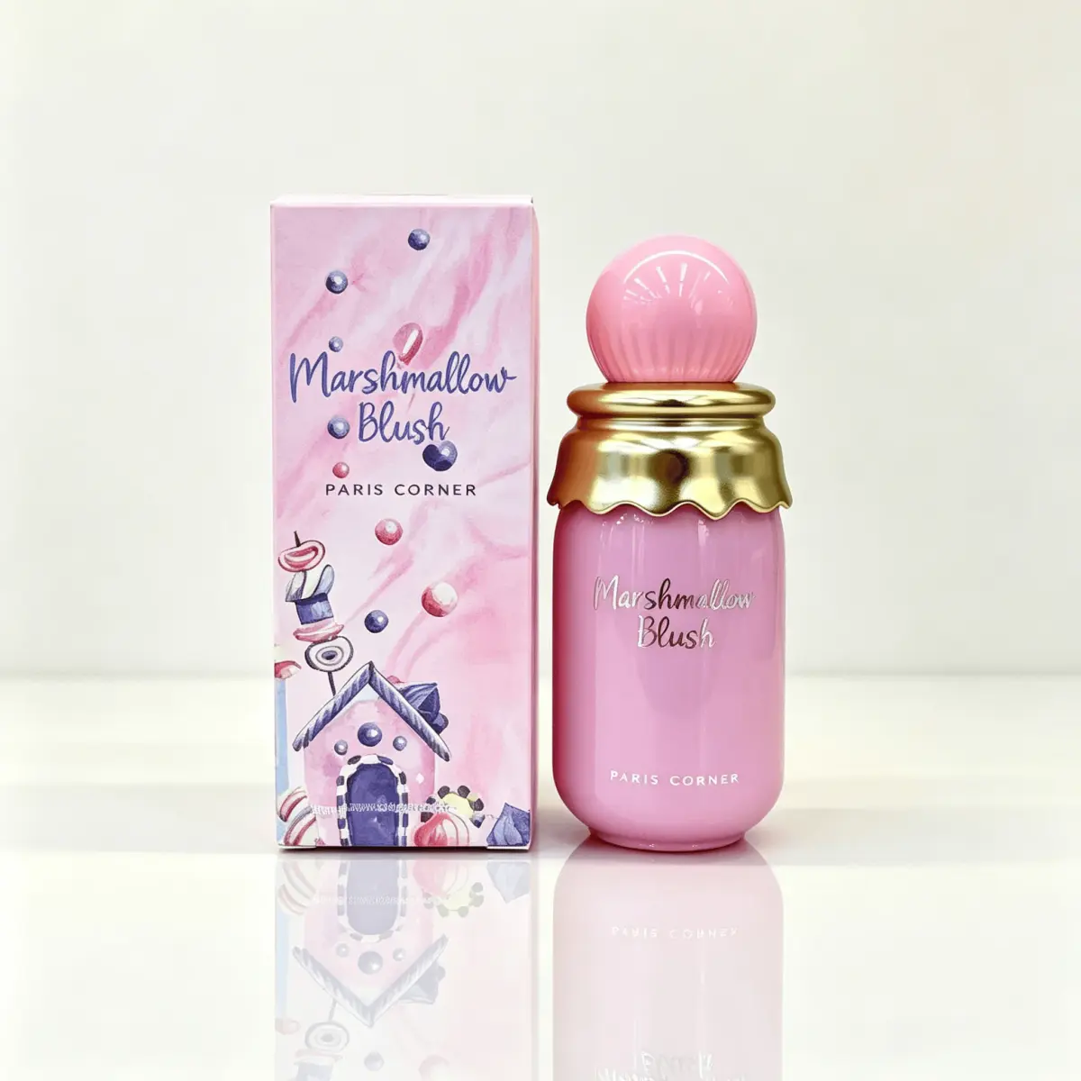 Marshmallow Blush Sensação de marshmallow doce, mas não gordurosa, aroma doce feminino, adequado para presentes e uso pessoal. - 1