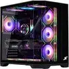 Gabinete Gamer SuperFrame Cristal, Mid Tower, Vidro Temperado, ATX, Com 4 Fans ARGB, Preto, SF-CS-CTMAB4F - 1