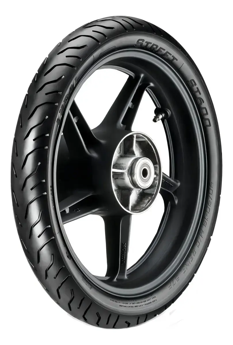 Pneu Ybr 125 Cbx 200 Cg 160 90/90-18 57p Tl St600 Vipal Traseiro