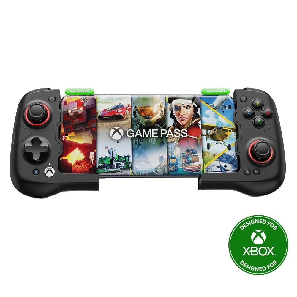 GameSir X4 Aileron Controle Bluetooth Gamer para Android com Hall Effect – Gamepad Sem Drift, Design Dividido Portátil com Estojo, Baixa Latência, Compatível com Fortnite, Minecraft, Diablo Immortal