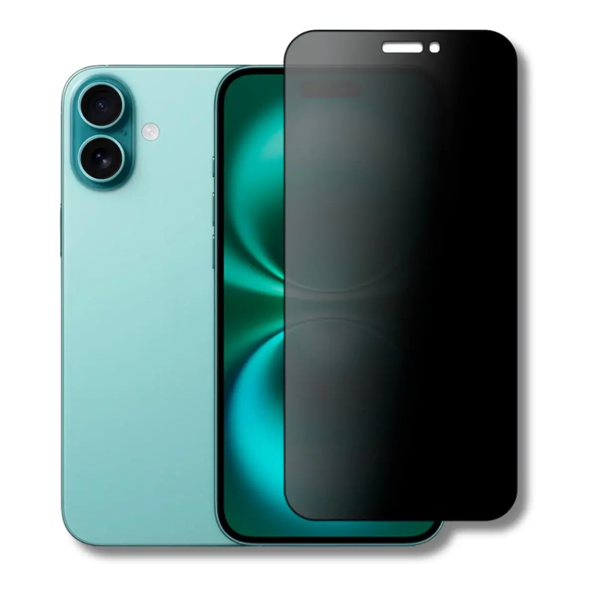 Película 3d Privacidade Anti Spy Para iPhone (iPhone 16 Plus) - 1