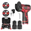 Esmerilhadeira Angular Sem Fio HILDA 300W 12V Bateria 1500mAh Metal 3" Ferramenta Elétrica De Corte - 1