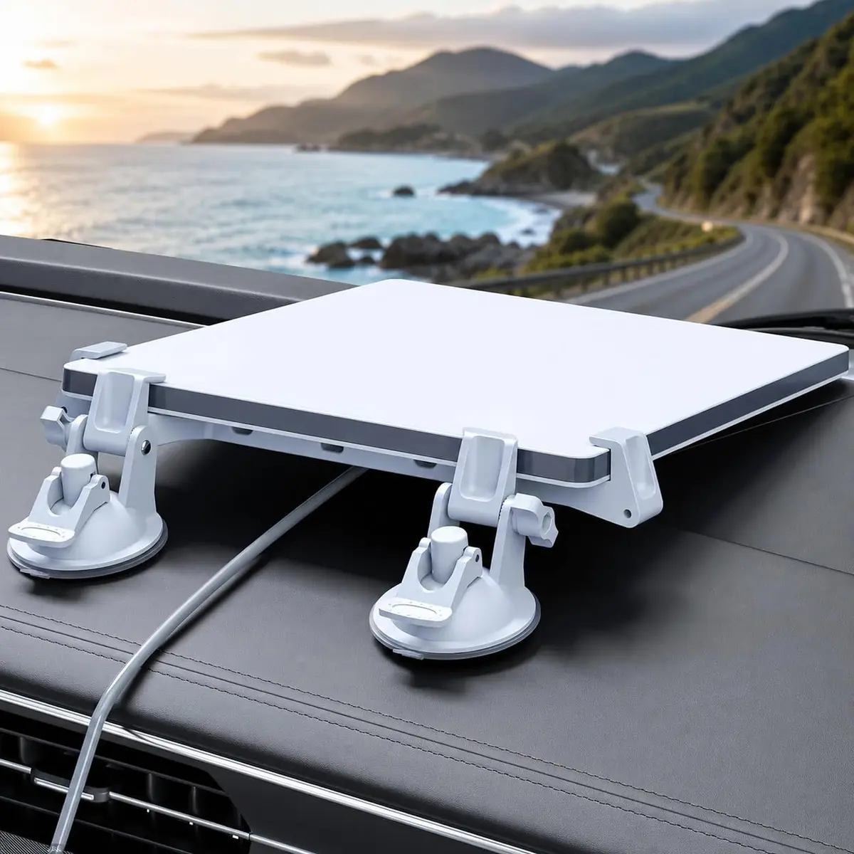 Suporte Compatível Com Starlink Mini para Carro Ventosas Alta Fixação - 1