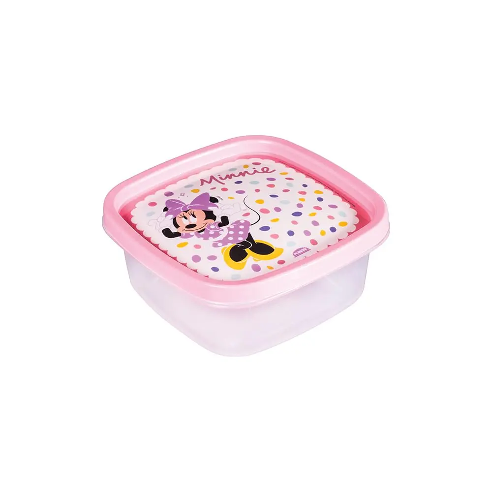 Plasútil Pote Plástico Médio Infantil Minnie Baby Disney 580 ml