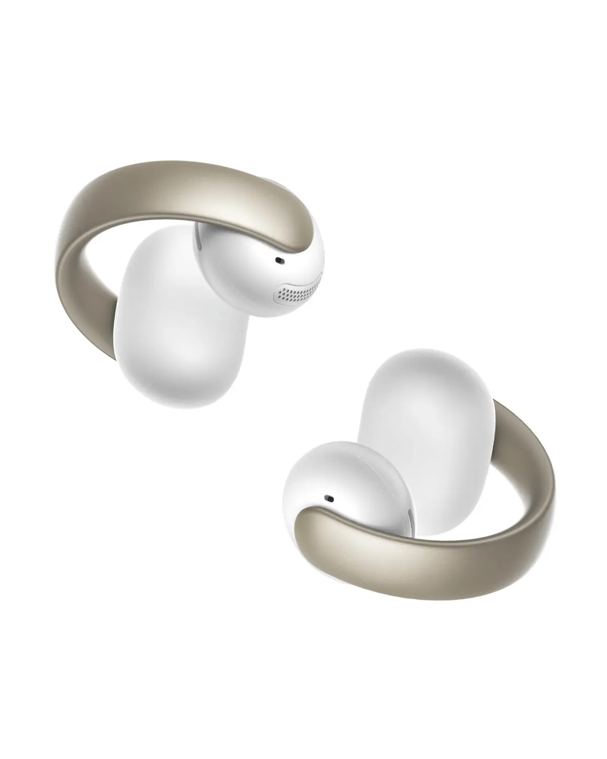 soundcore AeroClip da Anker Fone de Ouvido Bluetooth Abertos e Esportivo | Chamadas Claras 4 Mics IA OWS, Clip-On, Conforto Adaptativo, Ajuste Estável, Drivers 12mm Graves Potentes, Open-Ear LDAC, 32H