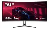 Monitor Gamer Curvo 34 UWQHD 165Hz 1ms FreeSync - 1