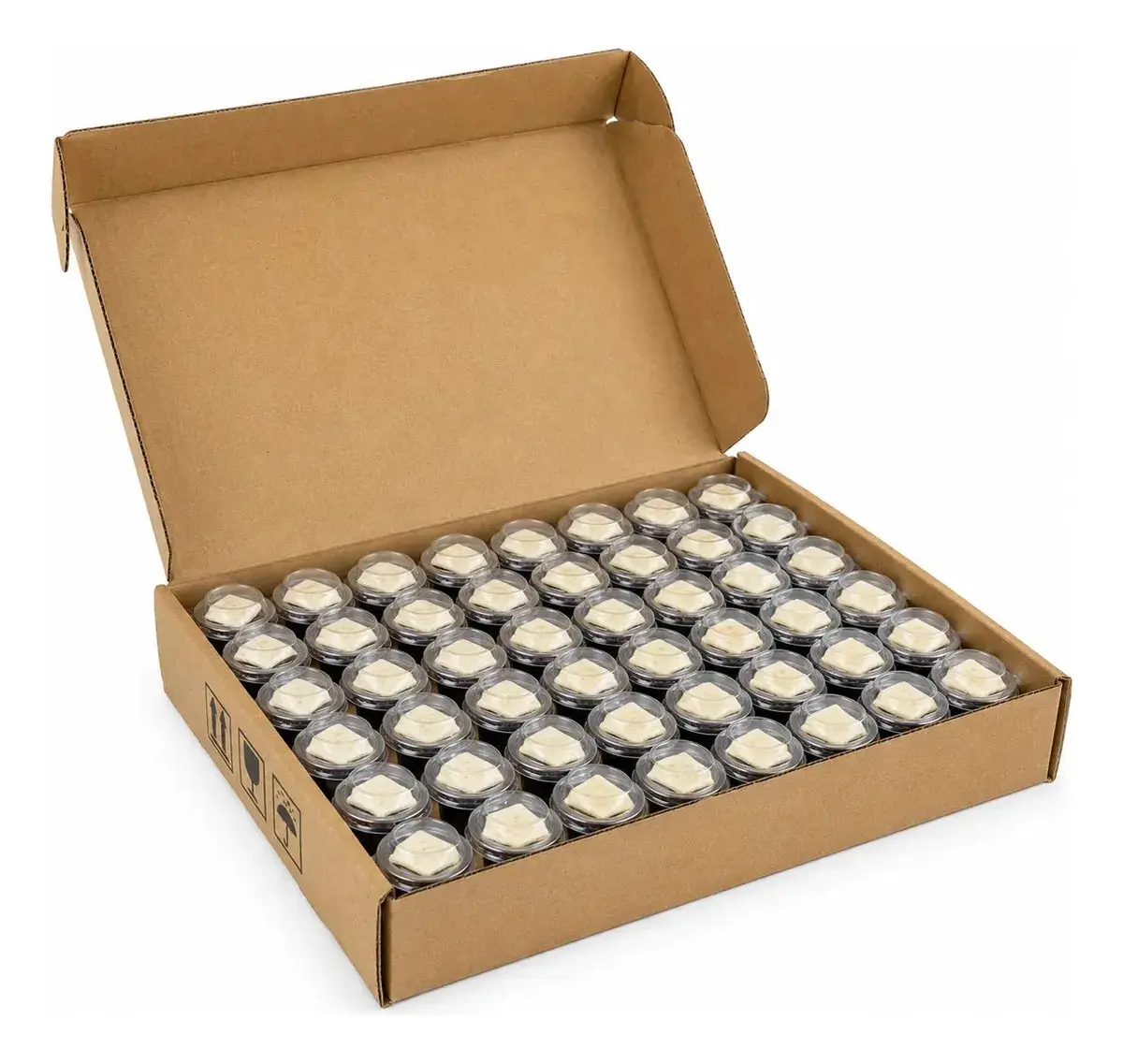 Kit CEIA Cálice Com Suco E Pão Ázimo Para Santa Ceia 48 Unidades - Frutos do Sertão - 1