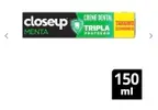 Pasta de Dente Closeup Tripla Proteção Menta 150g - 1