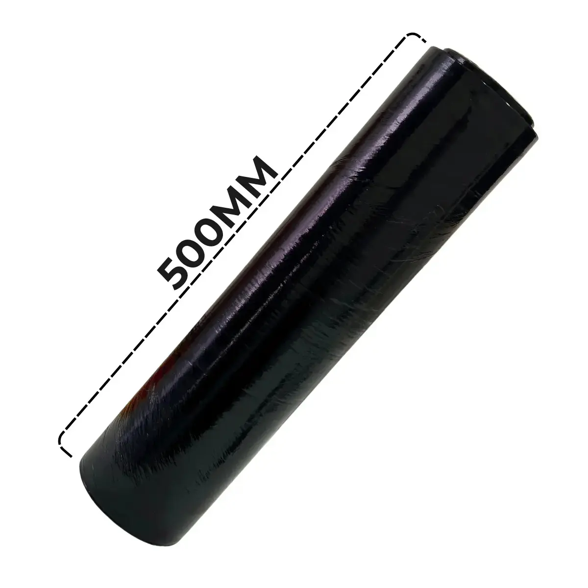 Plastico Filme Stretch 50x220m 2,5kg Preto Embalagem Acesso® Bobina 25 Micras Pallet Film Strech - 1